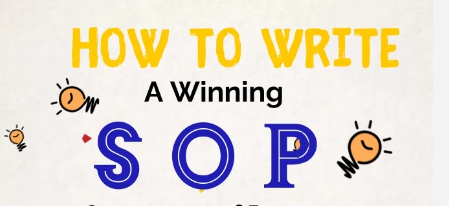 How to Write a Winning SOP